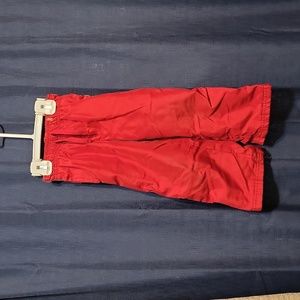 Jumping Beans, 4T red athletic pants with white strips